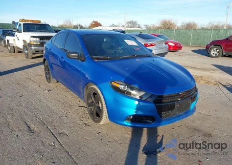 2015 Dodge Dart Sxt из США, поврежденный, VIN 1C3CDFBB7FD266186